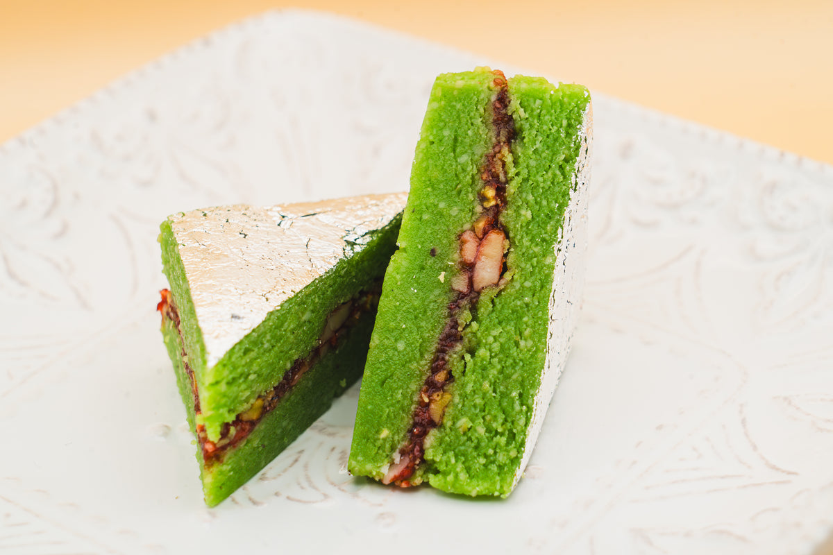 Premium Kaju Gulkand (Cashew and Rose Petal Sweet) by Pavitre in Melbourne.