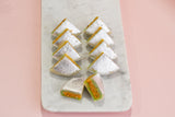 Handcrafted Kaju Diamond, a premium vegetarian Indian sweet made with Cashews by Pavitre in Tarneit, VIC.